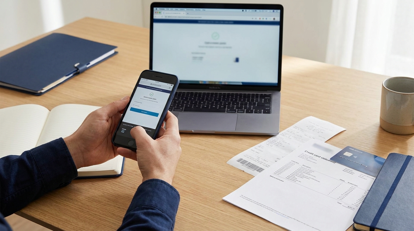 Consumer saving screenshots and receipts before an online purchase dispute