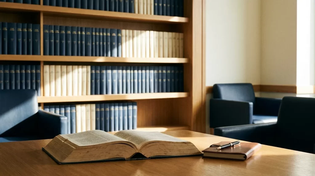 Legal reference materials organized by practice area