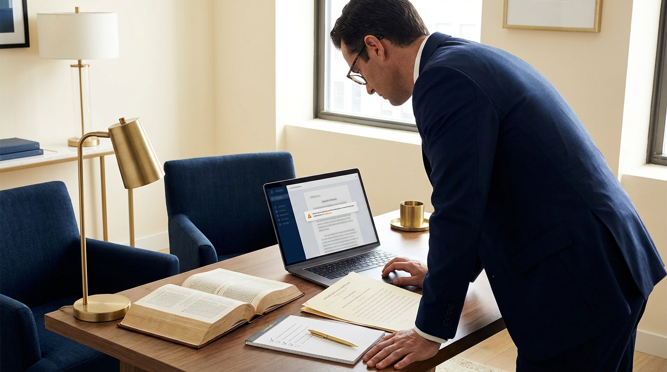 Verifying AI legal questions against real court cases and legal sources